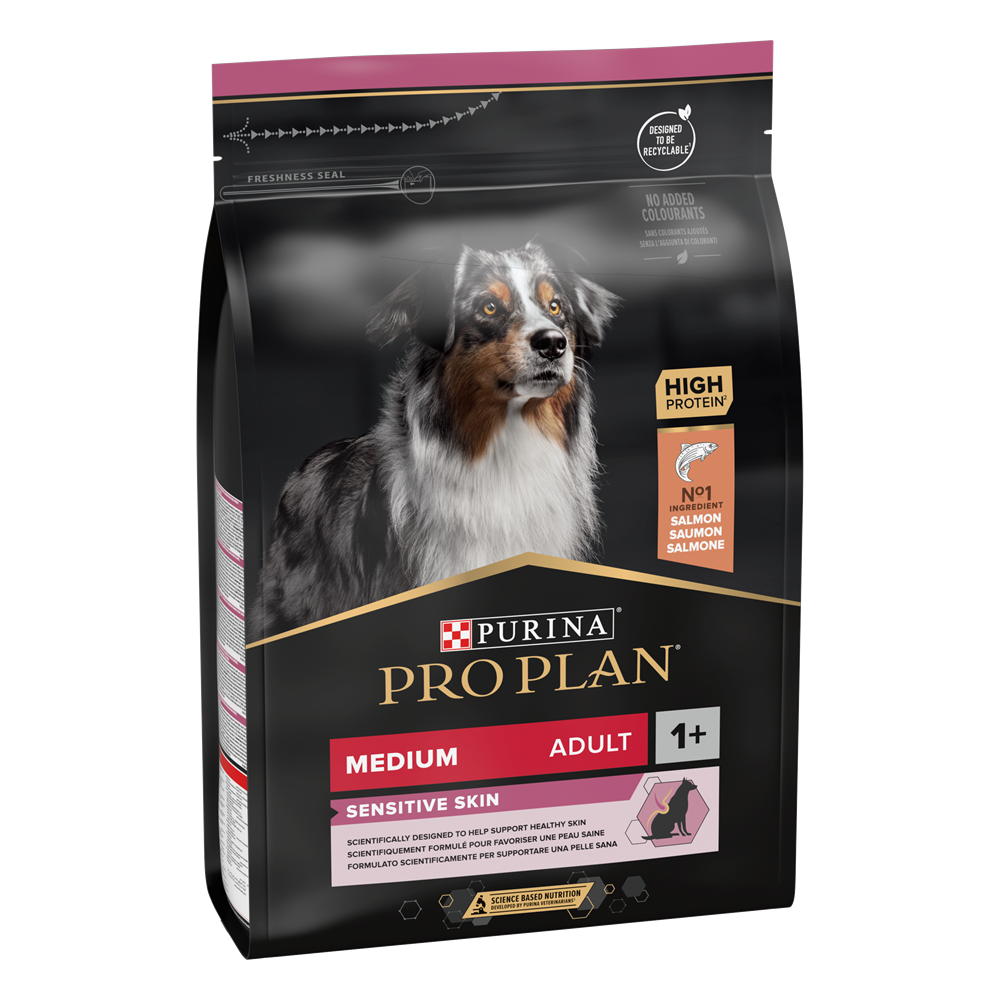 Purina Pro Plan Medium Adult Sensitive Skin 3 kg