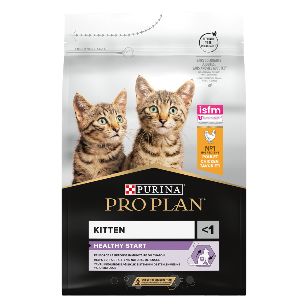 Torrfoder Purina Pro Plan Cat Original Healthy Start Kitten med Kyckling 3 kg