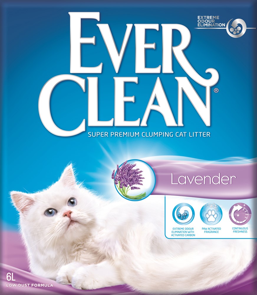 EverClean Kattsand Fresh Lavender 6 l