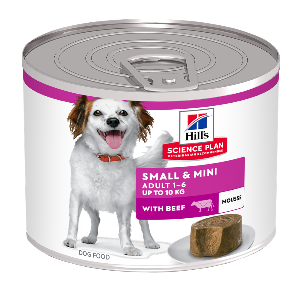 Hill's Science Plan Canine Adult Small & Mini Mousse Beef 12x200 g