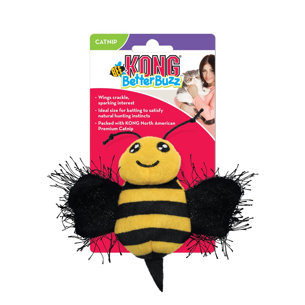 Kattleksak KONG Cat Better Buzz Bee