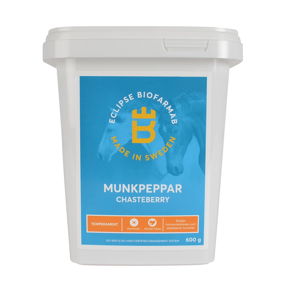 Hormontillskott Eclipse Biofarmab Munkpeppar 600 g