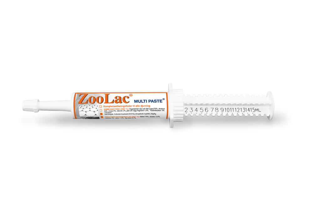 Magtillskott ZooLac Multipaste 15 ml