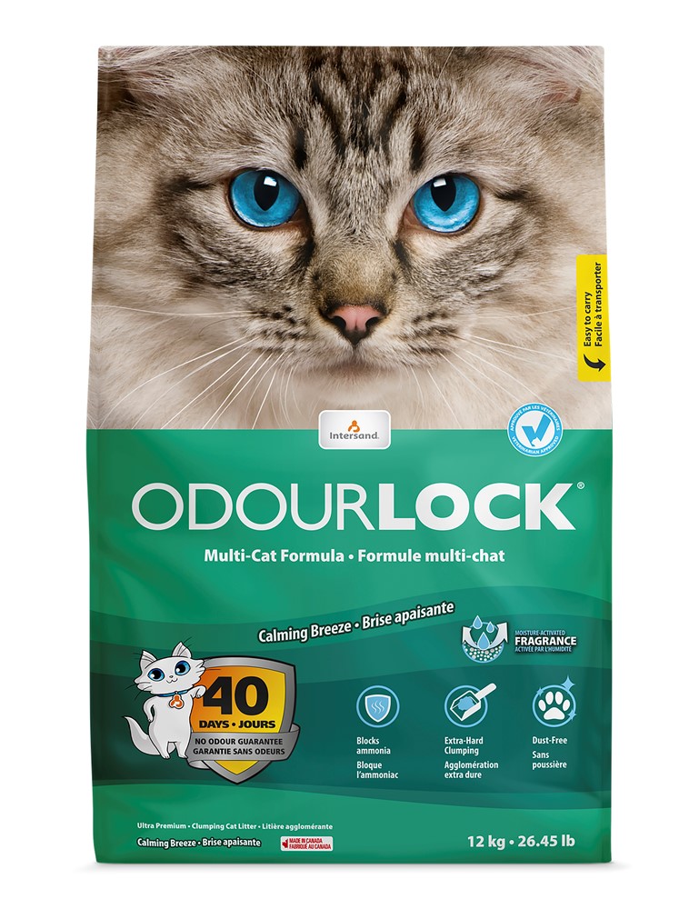 Kattsand Odour Lock Calming Breeze 12 kg