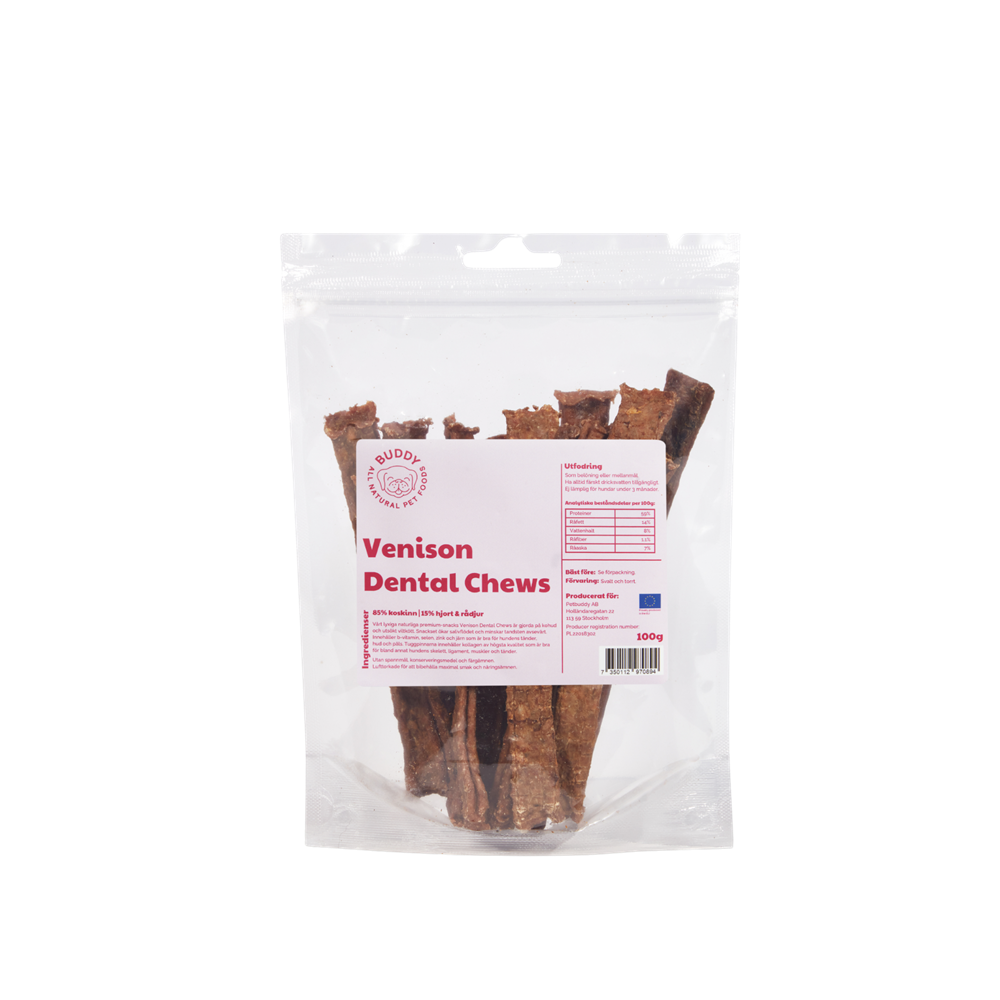 Buddy Dental Chews With Venison 100 g
