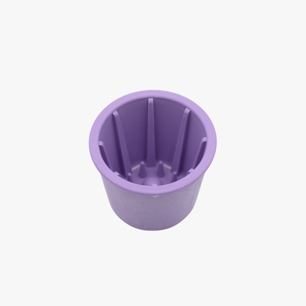 Slowfeeder-kopp Fiboo Fibeek Lila 9x8 cm
