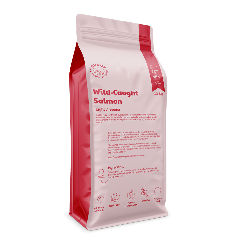 Buddy Wild Caught Salmon 12 kg