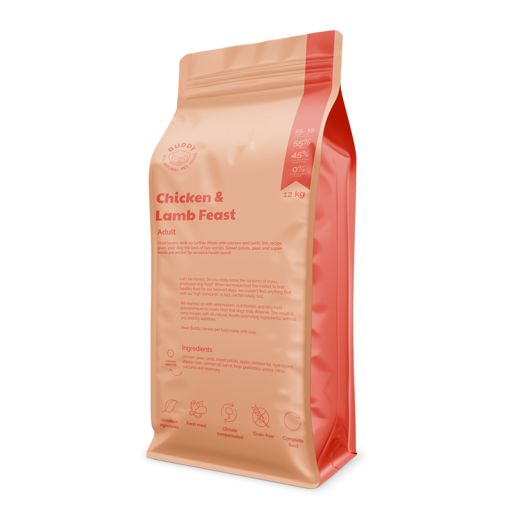Buddy Chicken & Lamb Feast 12 kg