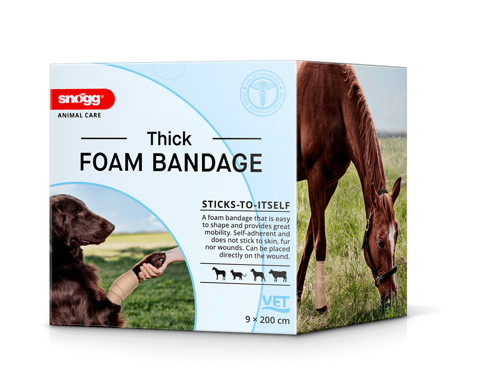 Snögg Foam Bandage Thick 9 cmx2 m
