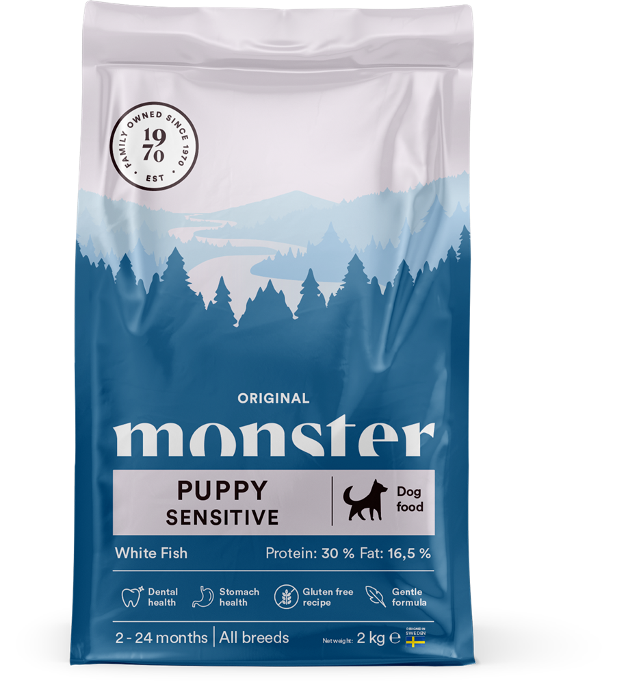 Monster Dog Original Puppy Sensitive White Fish 2 kg
