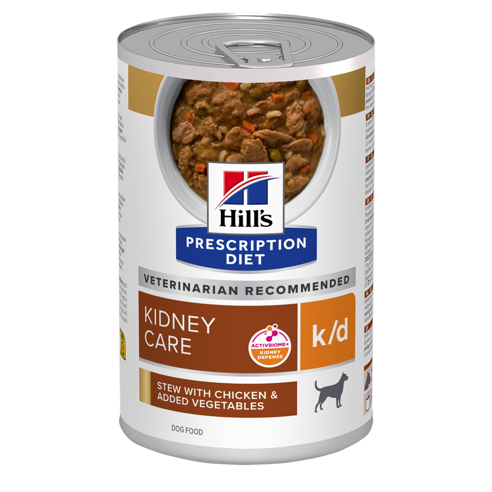 Hill's Prescription Diet Canine k/d Stew Chicken & Vegetables 12x354g