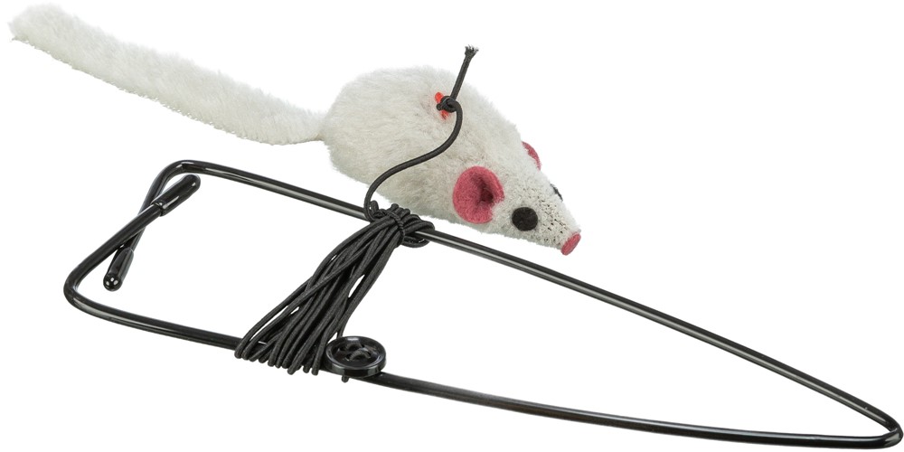 Kattleksak Trixie Plyschmus 8 cm 1,75 m