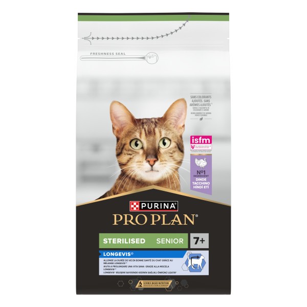 Purina Pro Plan Cat Sterilised Senior 7+ Kalkon 1,5 kg