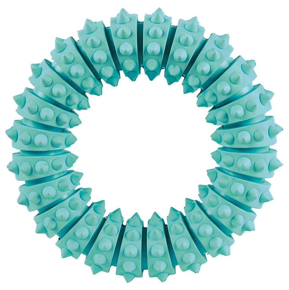 Hundleksak Trixie Denta Fun ring med mintsmak ø 12 cm