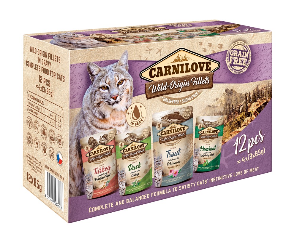 Carnilove Multipack Adult Cat 12x85 g