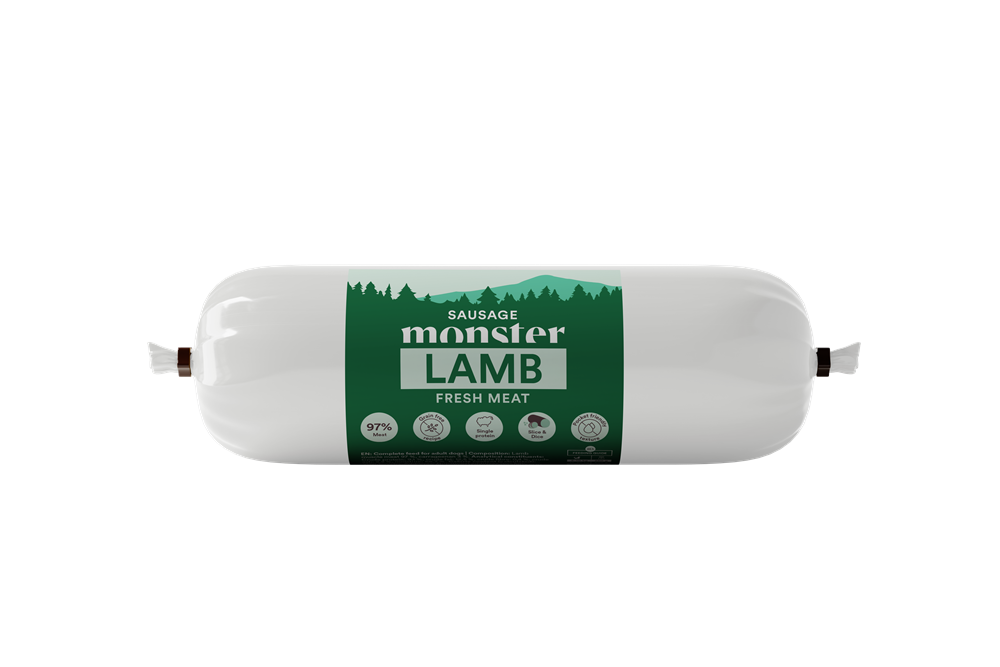 Monster Dog Sausage Lamb 400 g