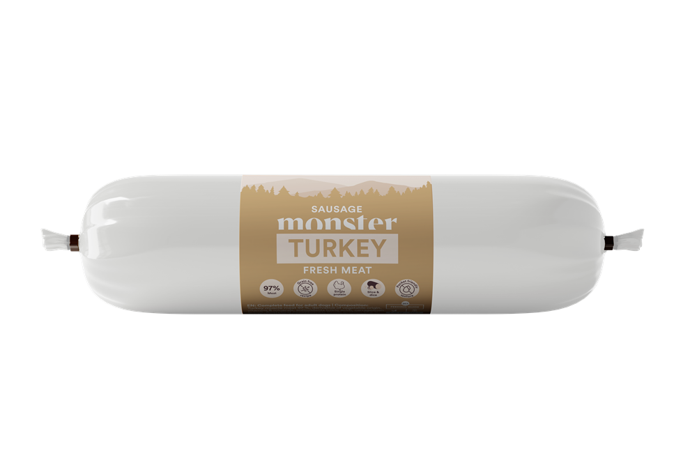 Monster Dog Sausage Turkey 200 g
