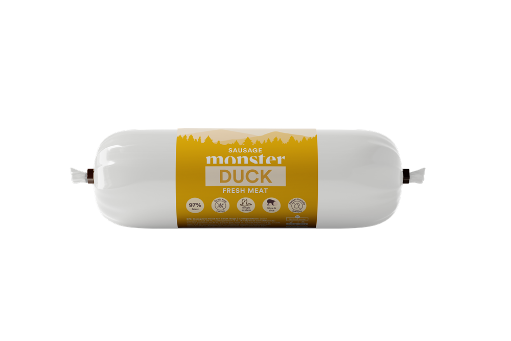Monster Dog Sausage Duck 12x400 g