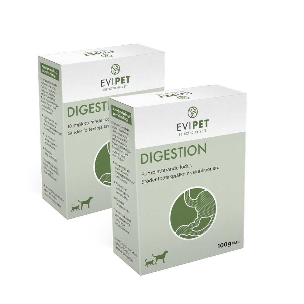 Kosttillskott Evipet Digestion 100 g 2 st