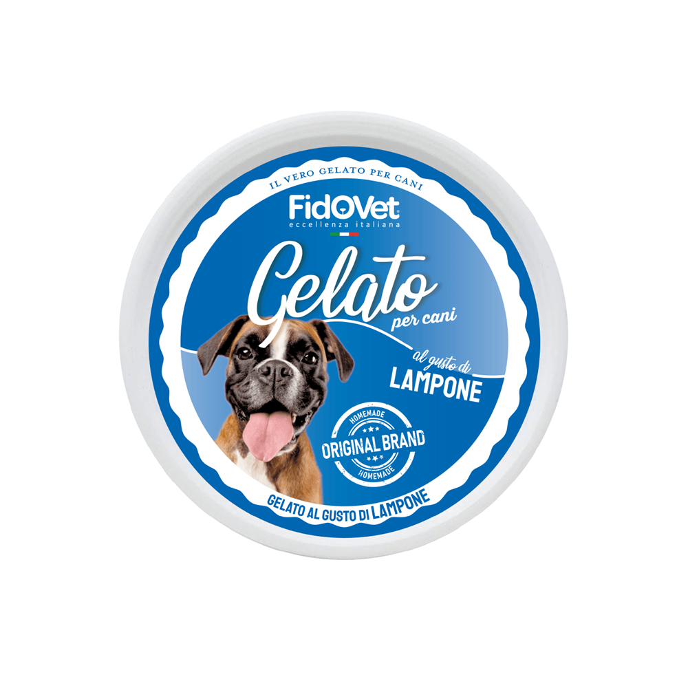 Hundglass Fidovet Gelato Hallon 40 g