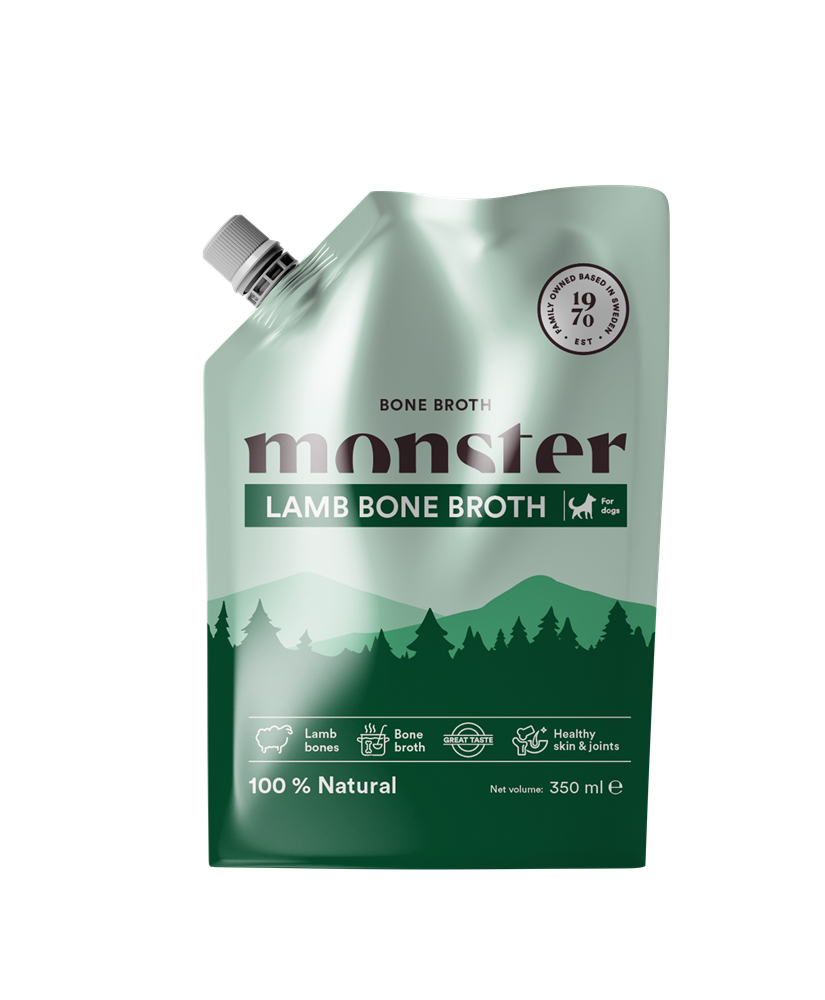Monster Dog Bone Broth Lamb 350 ml