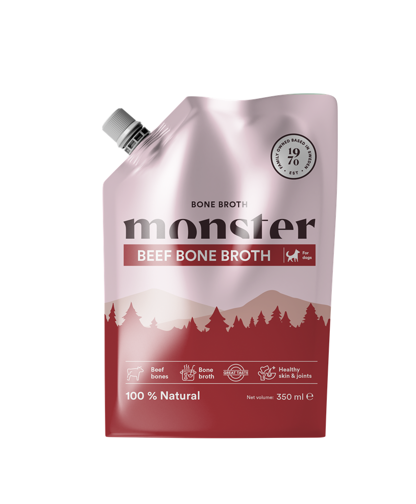 Monster Dog Bone Broth Beef 350 ml