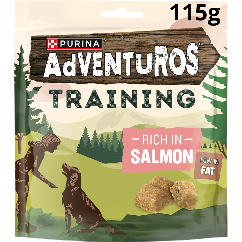 Hundgodis Purina Adventuros Training Treats Lax 115 g