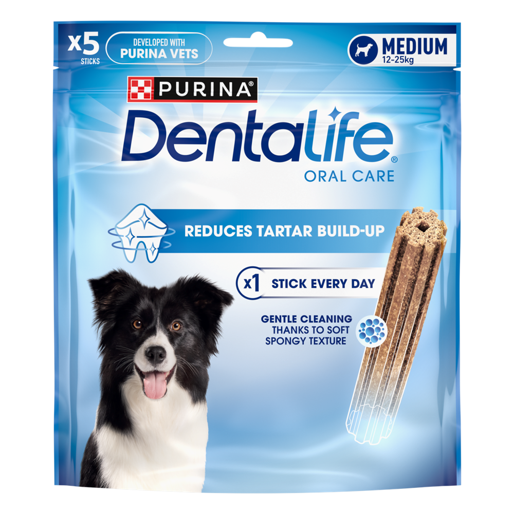 Tuggpinnar Purina Dentalife M Påse 5-pack