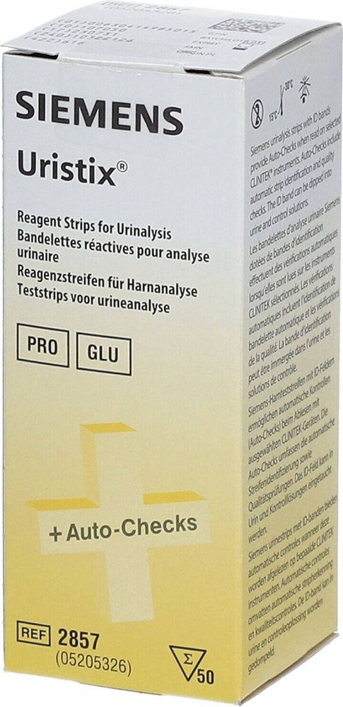 Reagensstickor Uristix Siemens 50 st