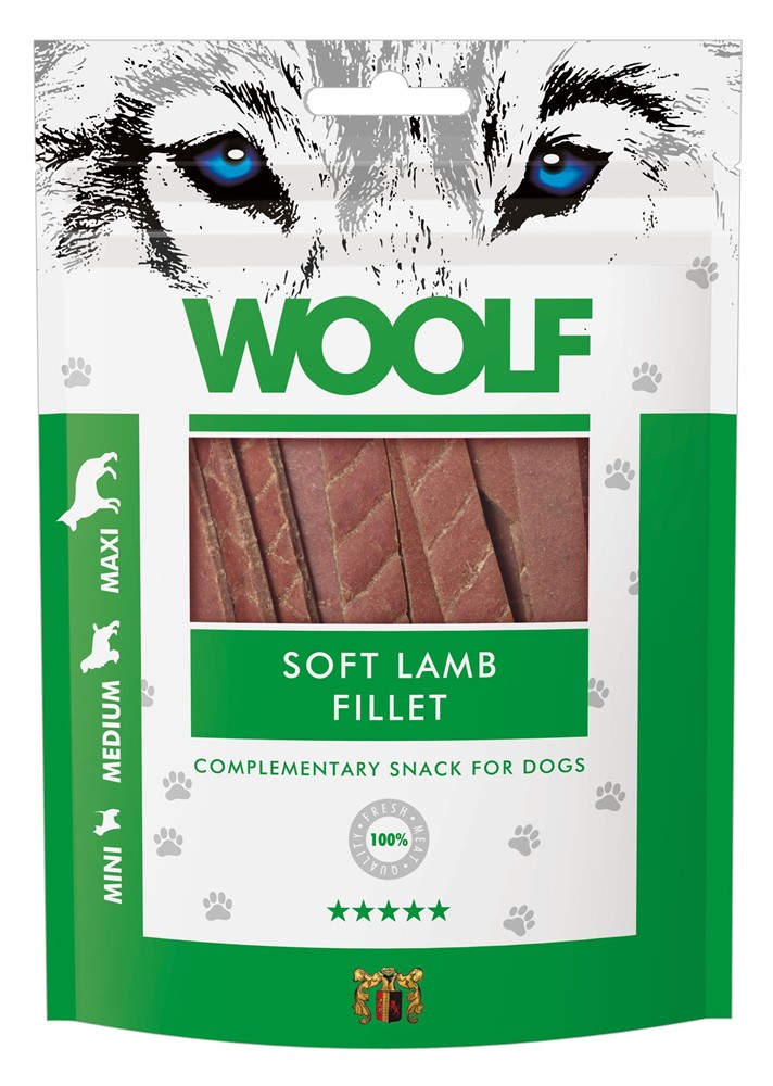 Hundgodis Woolf Soft Lamb fillet 100 g