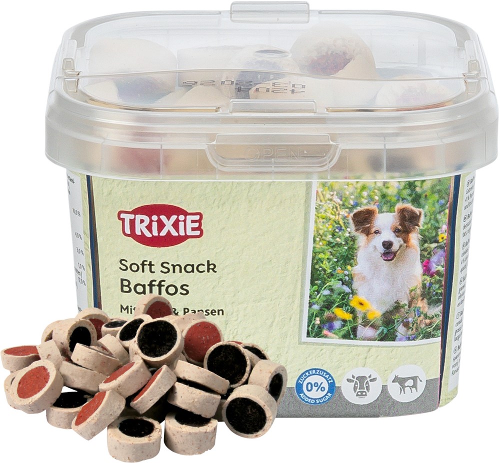 Hundgodis Trixie Soft Snack Baffos 140 g | 5011 | DogStyle