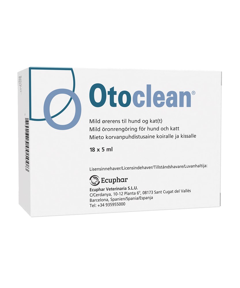 Otoclean öronrengöring till hund och katt 18x5 ml | Vetapotek