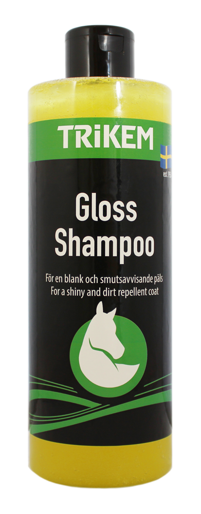 Hästschampo Gloss Shampoo Trikem 500 ml | Hast - Vitaminer-kosttillskott - Hast-kosttillskott | DogStyle