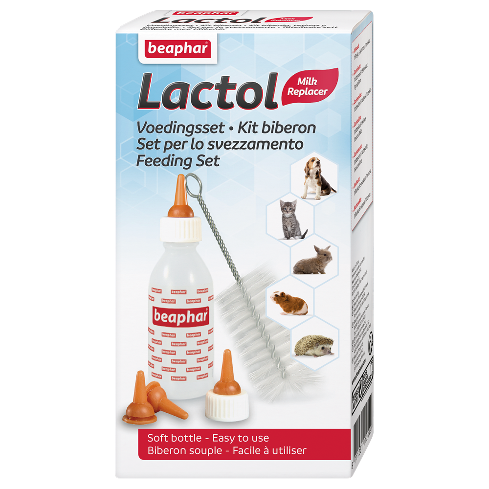 Beaphar Nursing Set flaskset valp & kattunge | Hund - Valp - Valptillbehor | DogStyle