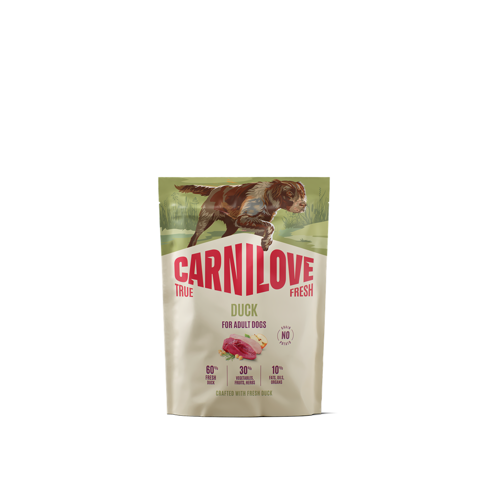Carnilove True Fresh Dog Adult All Breeds Duck torrfoder för hund 1,5 kg