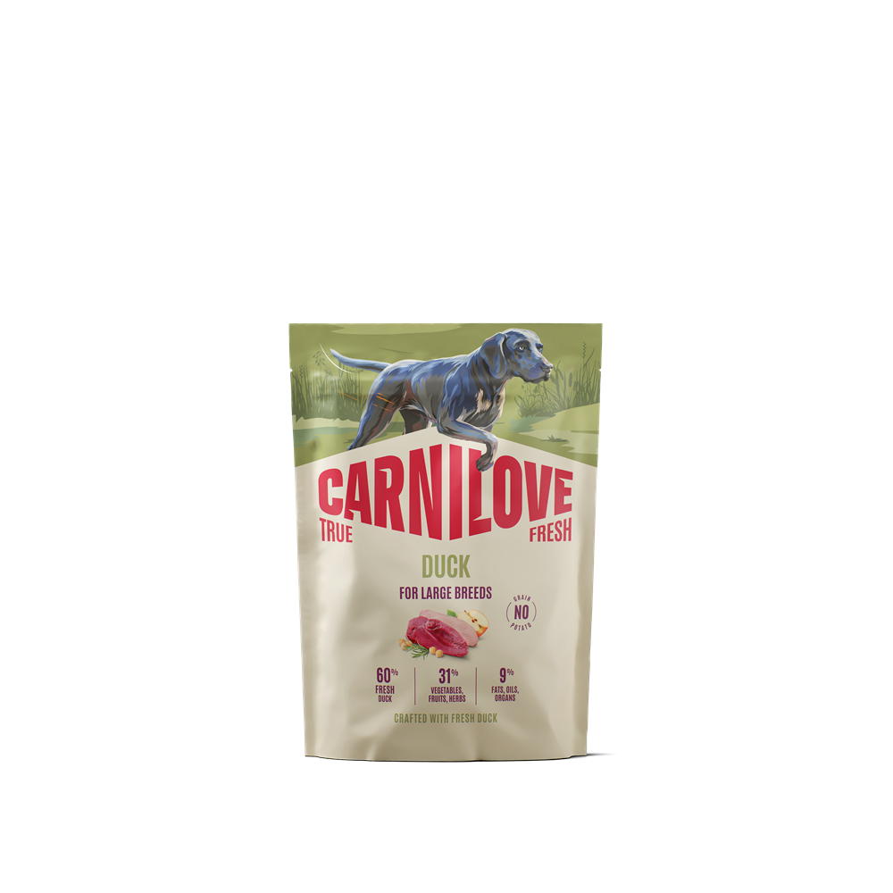 Carnilove True Fresh Dog Adult Large Breed Duck torrfoder för hund 1,5 kg