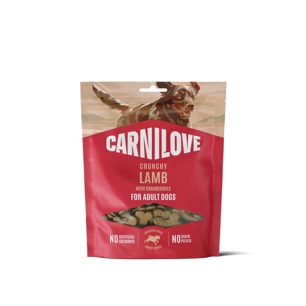 Carnilove Dog Crunchy Snack Lamb & Cranberries hundgodis 200 g