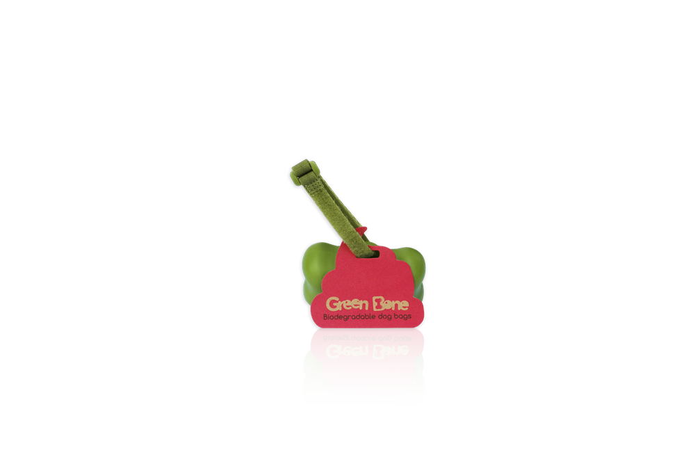 Green Bone Dispenser + 1 rulle Lavender