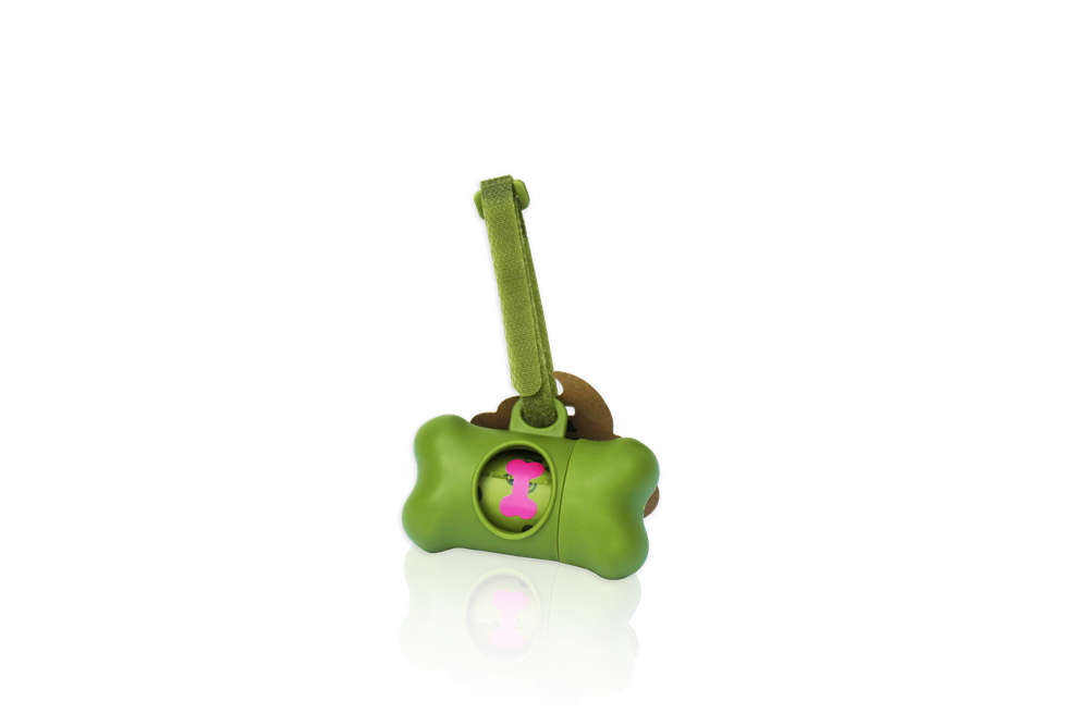 Green Bone Dispenser + 1 rulle Forest Berries