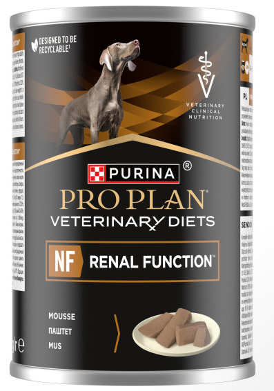 V&aring;tfoder Purina Pro Plan Veterinary Diets Canine NF Renal Function Mousse 12x400 g