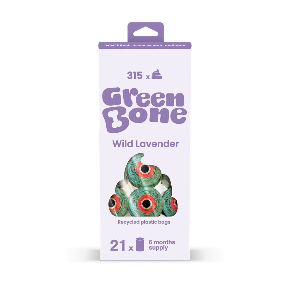 Green Bone Bajsp&aring;sar Lavender 21-pack