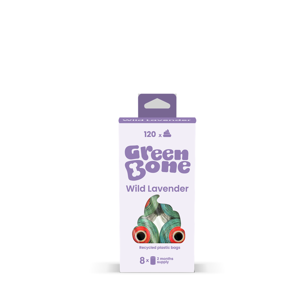 Green Bone Bajsp&aring;sar Wild lavender  8-pack