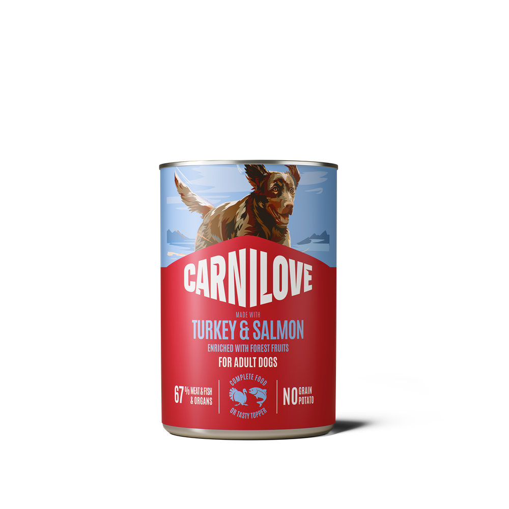 Carnilove Dog Paté Salmon & Turkey Våtfoder för hund 6x400g