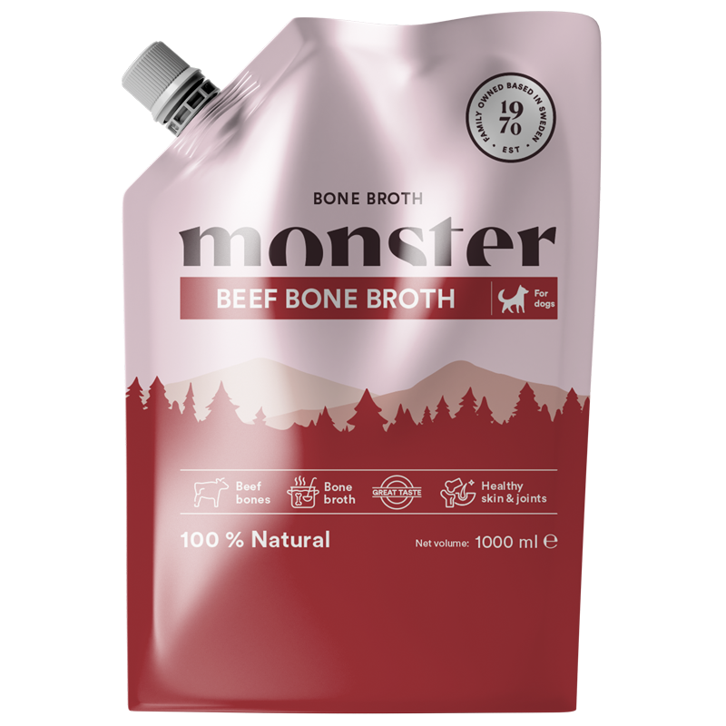 Monster Dog Bone Broth Beef 1000 ml