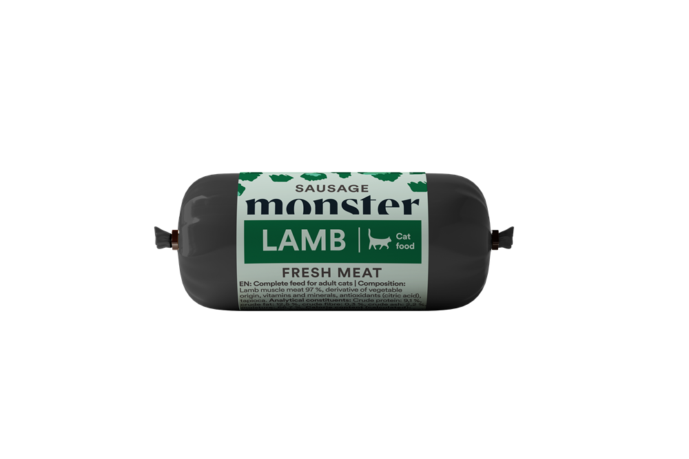 Monster Cat Sausage Lamb 80 g