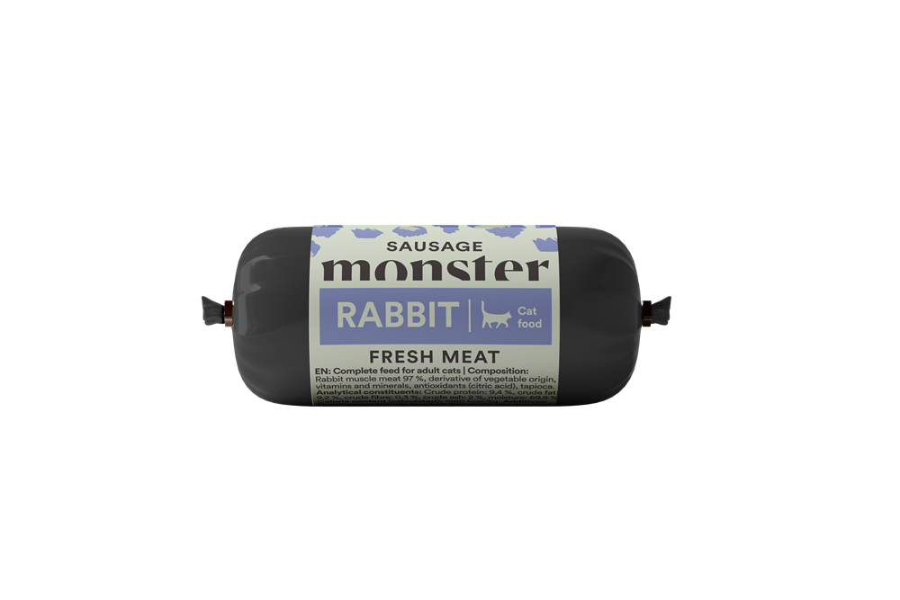 Monster Cat Sausage Rabbit 80 g