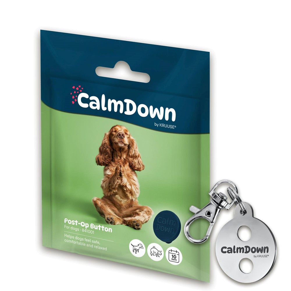 CalmDown Tag Kit för Hund med Feromonknapp 1 st