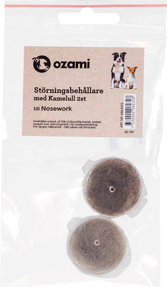 Ozami Nosework Störningsbehållare Kamelull