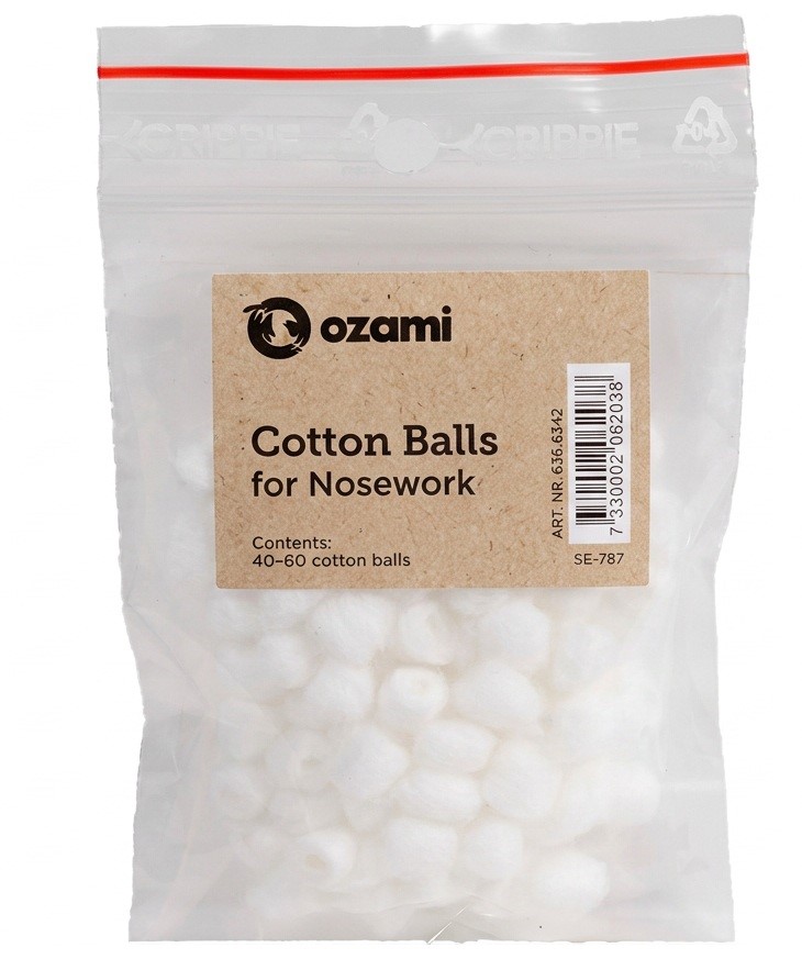 Ozami Nosework Bomullstops 40-60 st