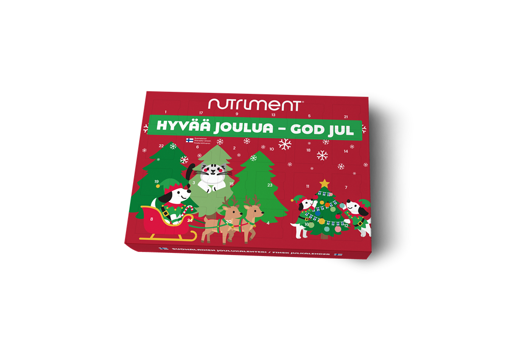 Nutriment Julkalender F&ouml;r Hund och Katt 280 g